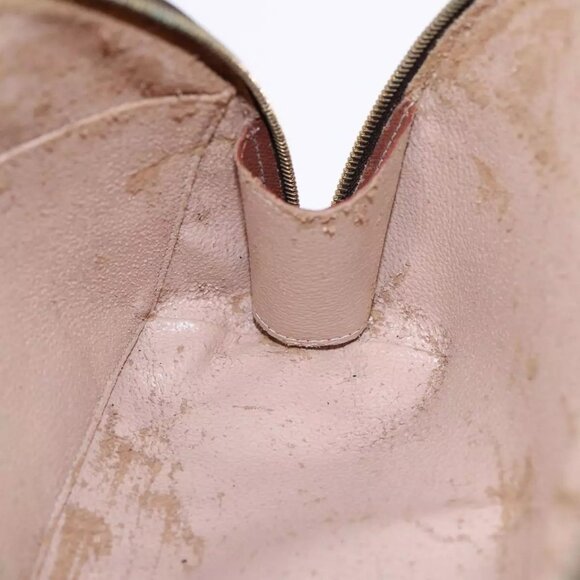 LOUIS VUITTON Monogram Trousse Demi Ronde Cosmetic Pouch M47520 LV Auth 89289 - Picture 11 of 16